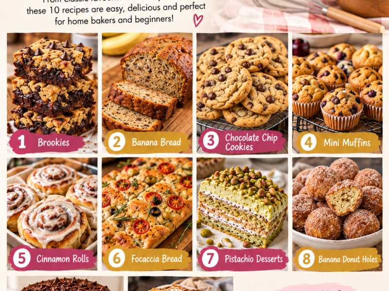 10 viral baking recipes everyone is trying in 2026